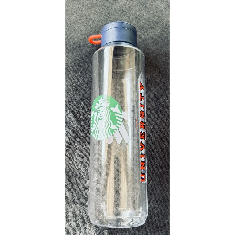STARBUCKS-Ole Miss- Plastic Water Bottle - 24 oz - University of Mississippi